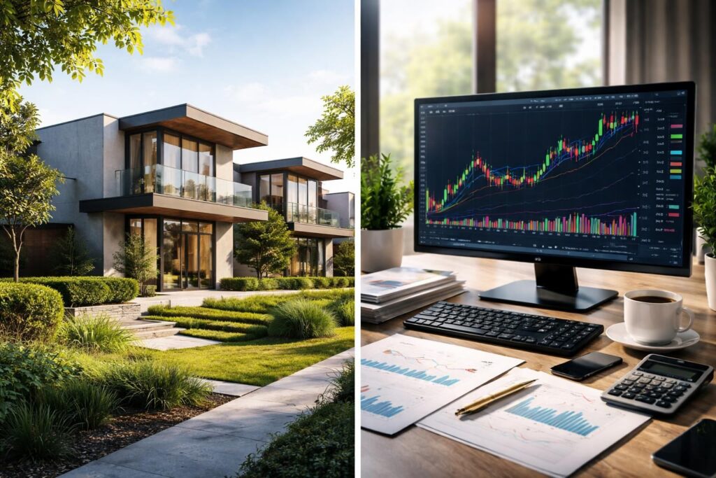 découvrez les avantages et inconvénients de l'investissement immobilier et boursier pour choisir la meilleure stratégie financière adaptée à vos objectifs.