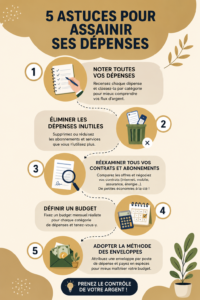 Femme examinant des factures, symbolisant la gestion des dépenses.