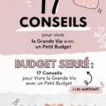 Une femme souriante, profitant de la vie avec un petit budget dans un environnement naturel.
