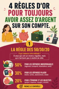 Femme souriante vérifiant son budget sur une tablette, symbolisant la gestion financière