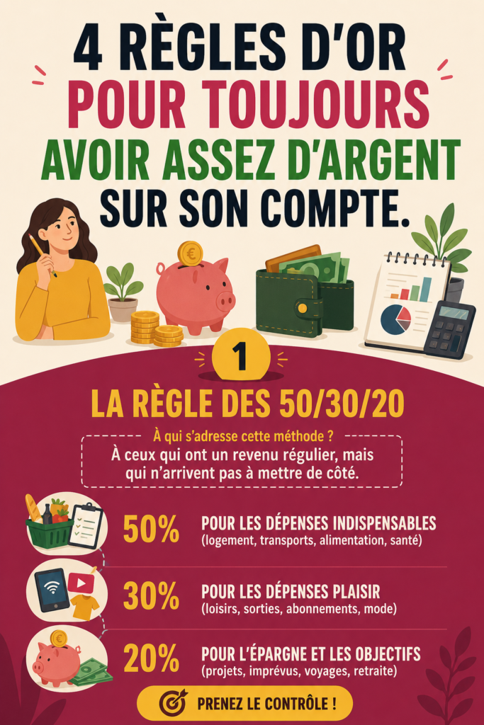 Femme souriante vérifiant son budget sur une tablette, symbolisant la gestion financière
