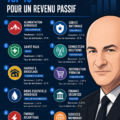 Un graphique montrant des actions à dividende croissantes avec un fond financier.