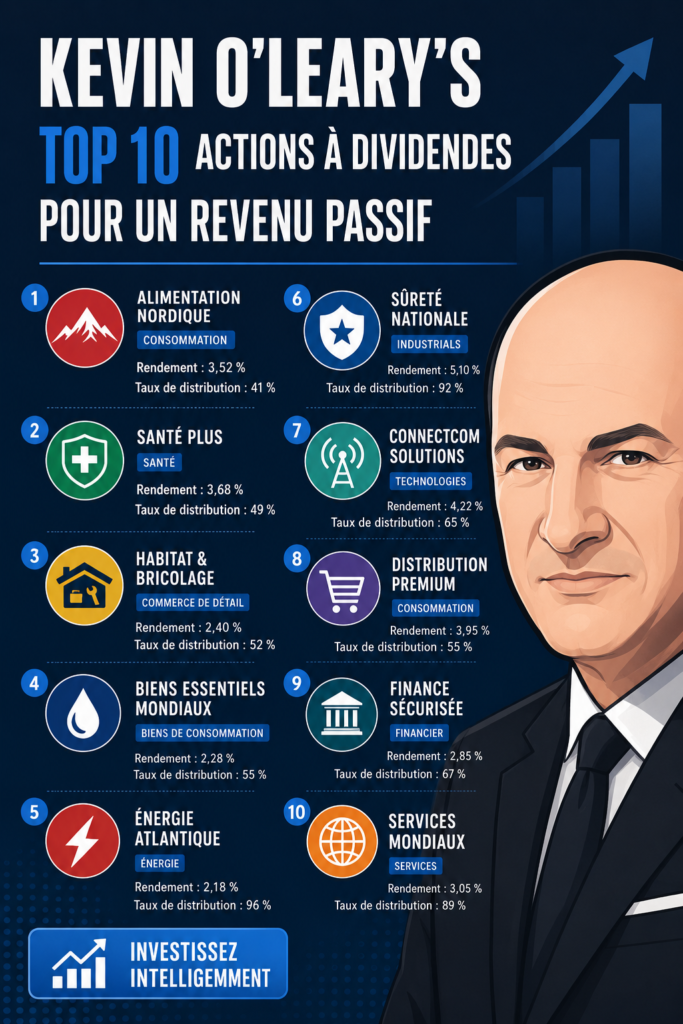 Un graphique montrant des actions à dividende croissantes avec un fond financier.