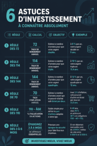 Femme souriante consultant des ressources financières pour ses investissements.
