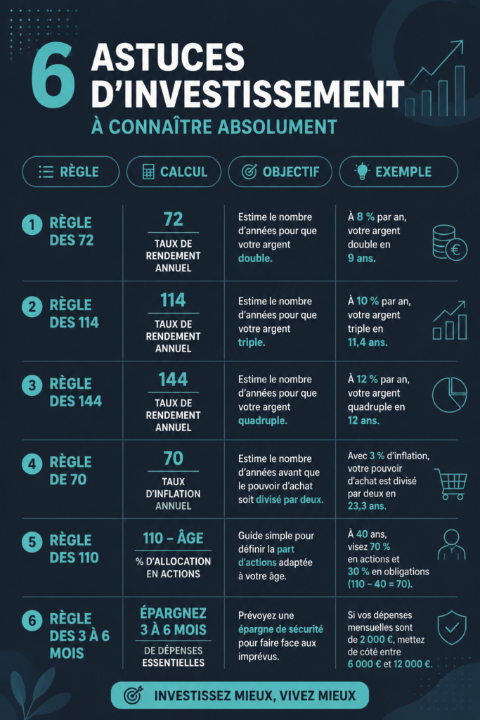 Femme souriante consultant des ressources financières pour ses investissements.
