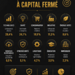 Une femme réfléchissant à des opportunités d'investissement avec des fonds fermés.