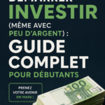 Femme souriante regardant des graphiques d'investissement sur son ordinateur