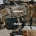Femme souriante en train de planifier ses finances personnelles avec un ordinateur et des documents