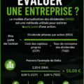 Femme d'affaires regardant des graphiques financiers pour évaluer une entreprise.