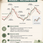 Graphique illustrant le ratio risque-récompense pour des investissements variés.