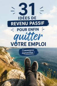 Une femme souriante réfléchissant à des idées de revenus passifs.