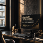 Femme réfléchissant à des stratégies d'investissement pour débutants.