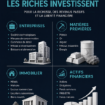 Un portefeuille d'investissements diversifiés sur fond financier