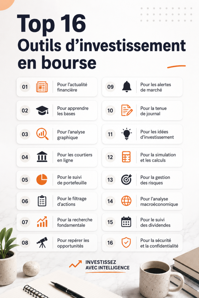 Femme utilisant un logiciel d'investissement sur son ordinateur portable.