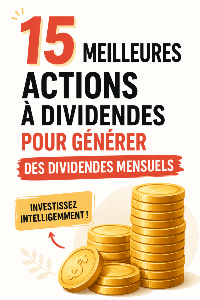 Graphique illustrant des actions à dividende élevé et leurs performances.