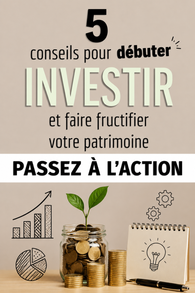 Femme journe pendant que son portefeuille d'investissement croît