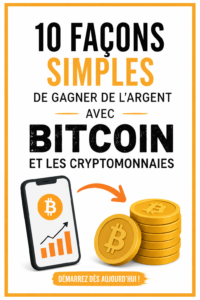 Femme regardant des graphiques Bitcoin sur un ordinateur