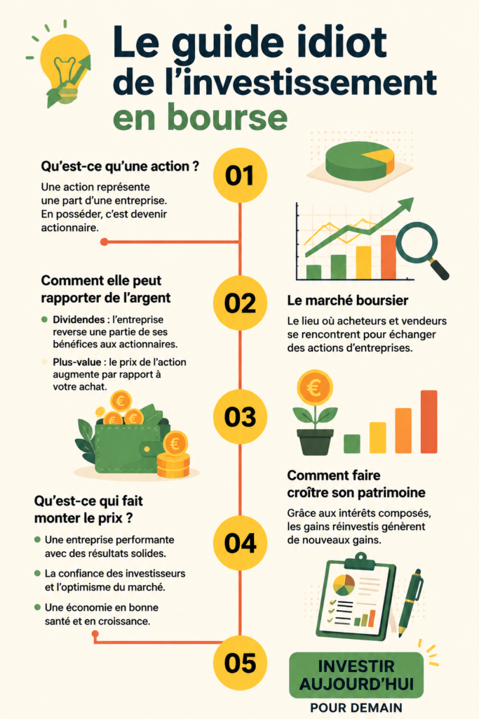 Une femme regardant des graphiques boursiers sur son ordinateur, prête à investir.