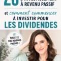 Idées d'investissement passif pour femmes de 30 à 50 ans