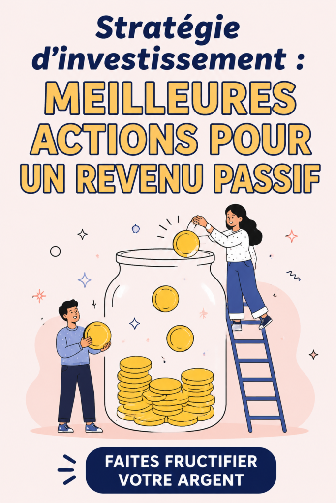 Femme consultant son ordinateur pour investir dans des actions à dividendes.