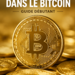 Femme souriante examinant les tendances du Bitcoin sur son ordinateur