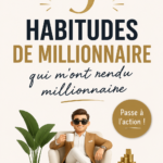 Femme consultant un plan financier, s'inspirant des habitudes des millionnaires pour augmenter sa richesse.