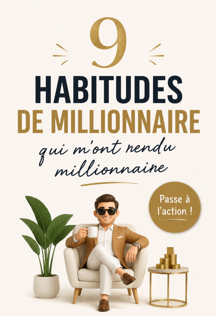 Femme consultant un plan financier, s'inspirant des habitudes des millionnaires pour augmenter sa richesse.