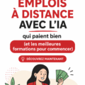 Femme travaillant à distance sur son ordinateur portable dans un cadre agréable.