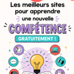 Une femme apprenant en ligne sur un ordinateur portable dans un environnement chaleureux.