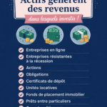 Femme en train d'examiner des documents financiers pour investir dans des actifs générant des revenus.