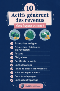 Femme en train d'examiner des documents financiers pour investir dans des actifs générant des revenus.