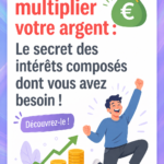 Femme souriante tenant des billets de banque symbolisant des revenus passifs.