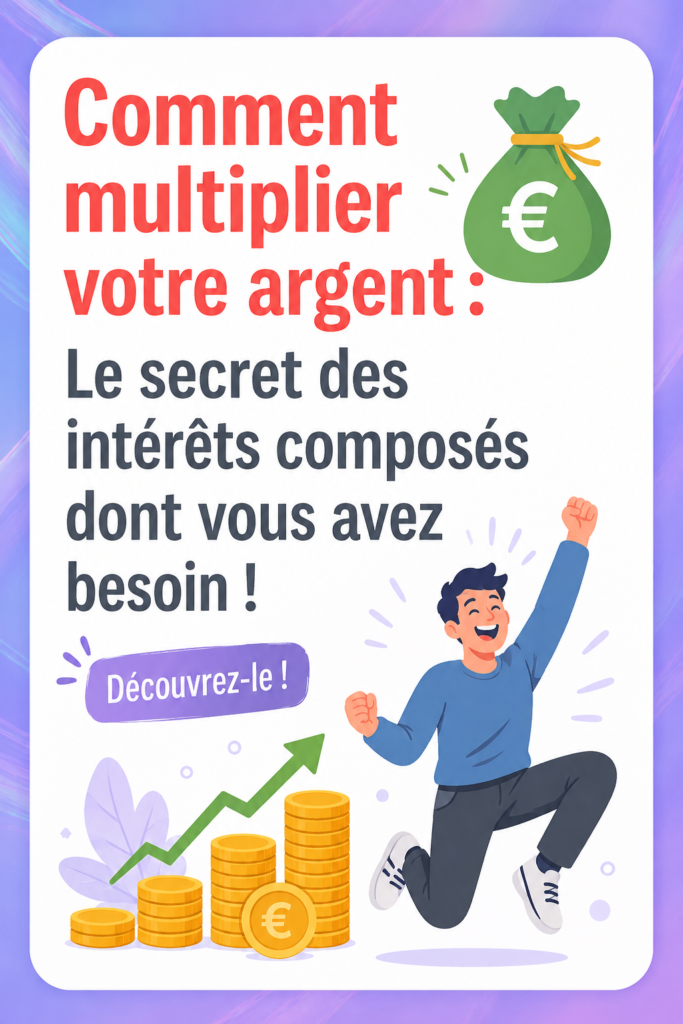 Femme souriante tenant des billets de banque symbolisant des revenus passifs.