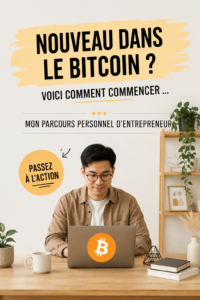 Femme regardant des graphiques de Bitcoin sur son ordinateur, symbolisant l'investissement intelligent.