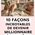 Image inspirante de femmes souriantes avec des billets et des investissements en arrière-plan, évoquant la richesse.