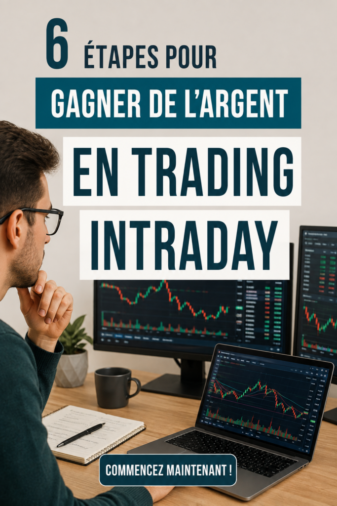 Une femme analysant des graphiques de trading sur son ordinateur