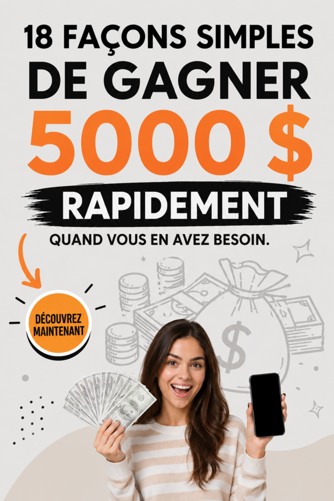 Femme souriante utilisant un ordinateur pour trouver des idées de revenus