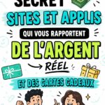 Une femme utilisant une application de gains sur son téléphone, souriante et motivée.