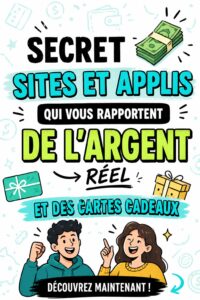 Une femme utilisant une application de gains sur son téléphone, souriante et motivée.