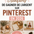 Femme utilisant Pinterest pour explorer des idées de revenus passifs.