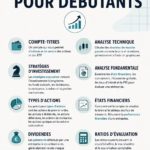 Femme examinant des graphiques de bourse sur un ordinateur portable, symbole d'investissement et de finance.