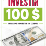 Femme réfléchissant à un investissement de 100 dollars, vision positive et déterminée.