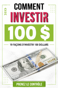 Femme réfléchissant à un investissement de 100 dollars, vision positive et déterminée.