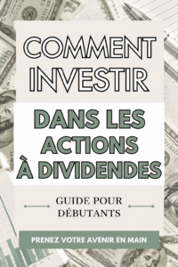 Femme examinant un document sur les investissements en actions à dividendes.