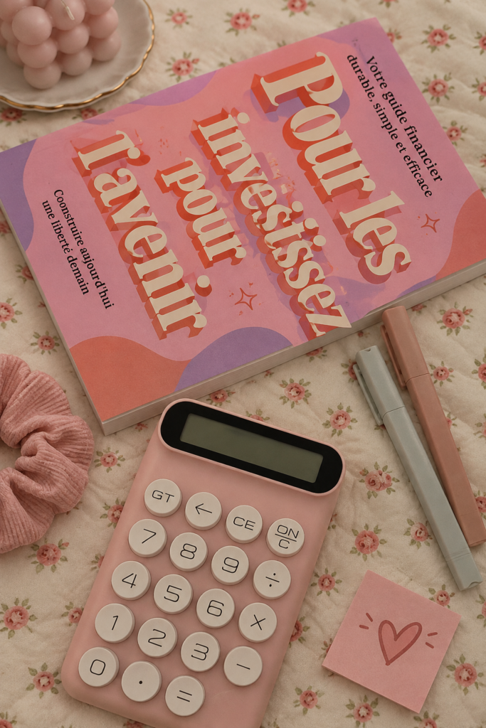 Femme souriante consultant des graphiques financiers pour investir intelligemment.