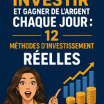 Femme en train d'explorer des options d'investissement