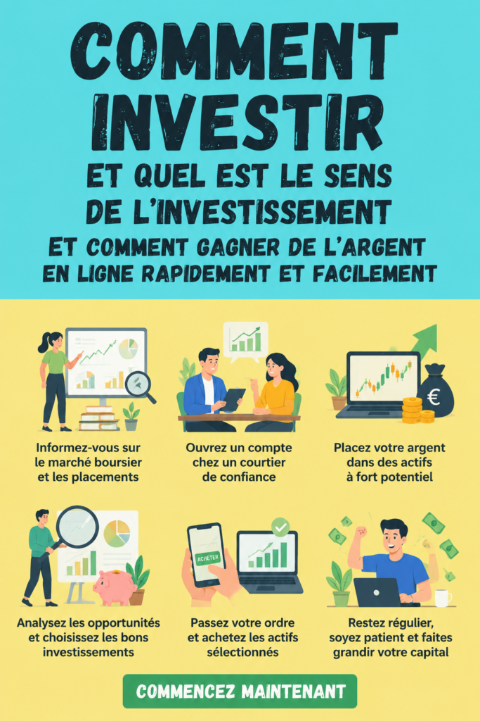Femme analysant des options d'investissement sur son ordinateur.