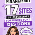 Illustration de sites de dons et d'aide financière pour les femmes