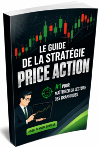 Une femme analysant des graphiques de trading sur son ordinateur, illustrant l'art de la lecture des graphiques.