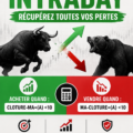 Femme expérimentée en trading examinant des graphiques de marché